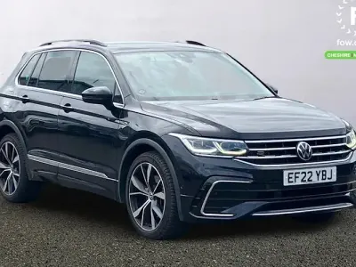 Used VW Tiguan R-line 200 HP (147 kW) 2022 Black SUV