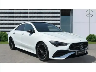 Used Mercedes CLA180 AMG Line Premium Plus 134 HP (98 kW) 2023 White Sedan
