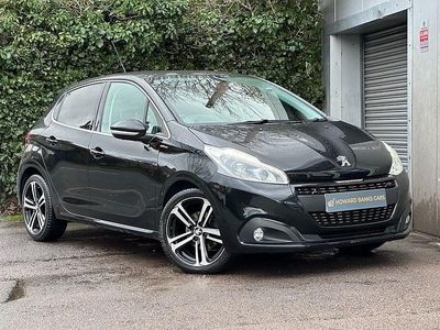 Used Peugeot 208 GT-line 110 HP (80 kW) 2019 Black Hatchback