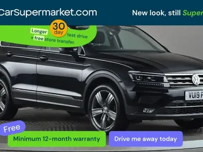 Używany VW Tiguan SEL 150 KM (110 kW) 2019 Czarny SUV