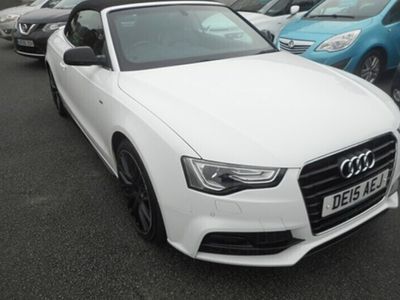 used Audi A5 Cabriolet 2.0 TDI S LINE SPECIAL EDITION PLUS 2DR Manual