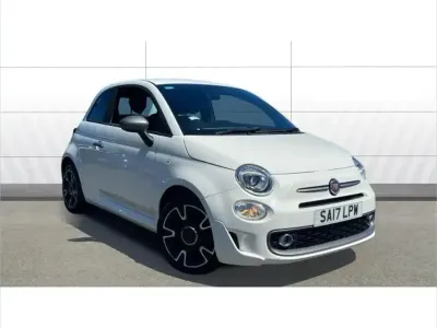 Used Fiat 500 S 68 HP (50 kW) 2017 White Hatchback
