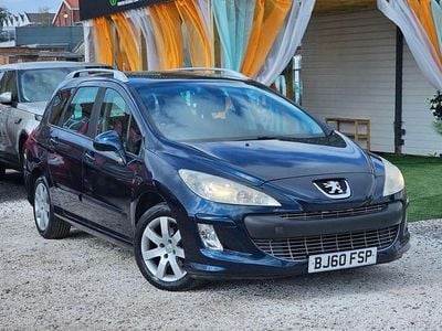 Used Peugeot 308 SW Sport 110 HP (80 kW) 2011 Blue Estate