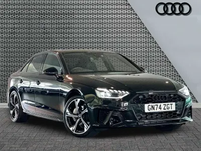 Used Audi A4 Black Edition 2024 Black Sedan