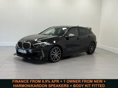Used BMW M135 Comfort Edition 306 HP (225 kW) 2024 Black Hatchback