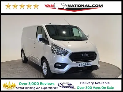 Used Ford Transit Custom Limited 130 HP (95 kW) 2023 Silver Van