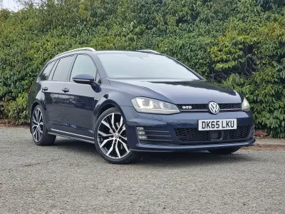 Used VW Golf VII GTD 2015 Blue Estate
