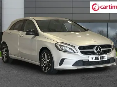 Used Mercedes A160 Sport Edition 102 HP (75 kW) 2018 Silver Hatchback