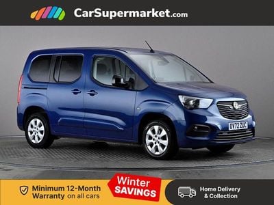 Blue Used 2022 Vauxhall Combo MPV | £16,697 (Expensive)