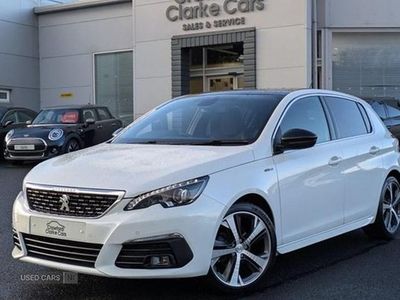 White Used 2019 Peugeot 308 GT-line Hatchback | £12,495 (Expensive)