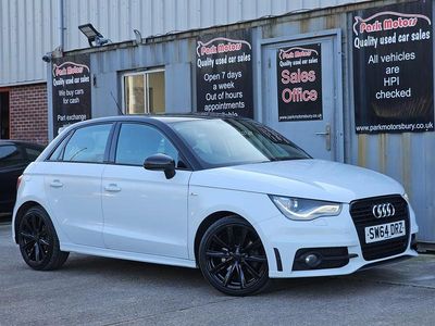 Used Audi A1 Sportback S-Line 122 HP (89 kW) 2014 White Hatchback