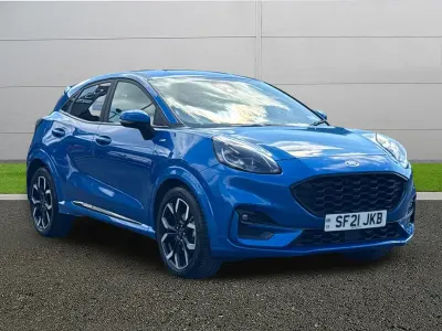 Used Ford Puma ST-Line X 125 HP (91 kW) 2021 Blue SUV