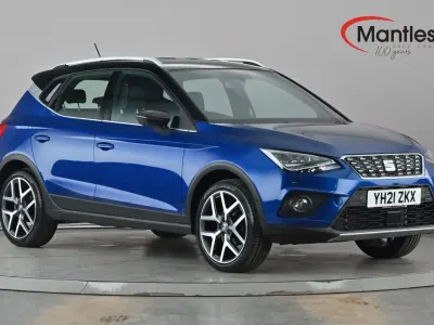 Used Seat Arona XCELLENCE Lux 110 HP (80 kW) 2021 Blue SUV
