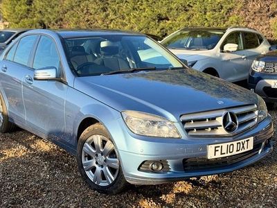 Blue Used 2010 Mercedes C200 Executive Sedan | £3,490 (Fair price)
