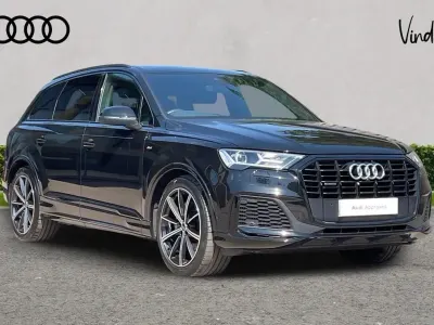 Used Audi Q7 Black Edition 334 HP (245 kW) 2022 Black SUV