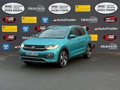 Blue Used 2023 VW T-Cross R-line SUV | £21,250 (A bit pricey)