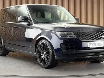 Used Land Rover Range Rover S 300 HP (220 kW) 2021 Portofino blue SUV