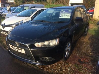 Used Mitsubishi Lancer 2011 Black Hatchback