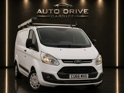 Used Ford Transit Custom Trend 105 HP (77 kW) 2017 White Van