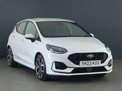 Used Ford Fiesta ST-Line X 125 HP (91 kW) 2023 White Hatchback