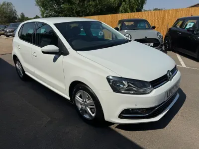 Used VW Polo Edition 90 HP (66 kW) 2017 White Hatchback