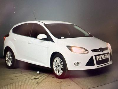 White Used 2014 Ford Focus Titanium Hatchback | £5,995 (Fair price)