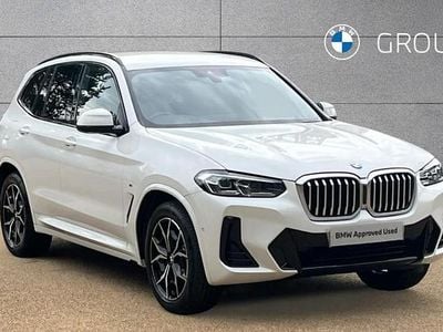 White Used 2022 BMW X3 M Sport SUV | £32,995 (Good price)