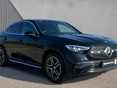 Used Mercedes GLC300 AMG line 258 HP (189 kW) 2023 Obsidian black metallic SUV