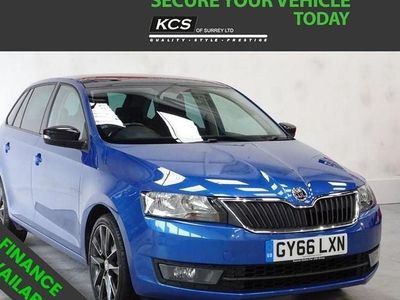 Blue Used 2016 Skoda Rapid Sport Hatchback | £6,450 (Fair price)