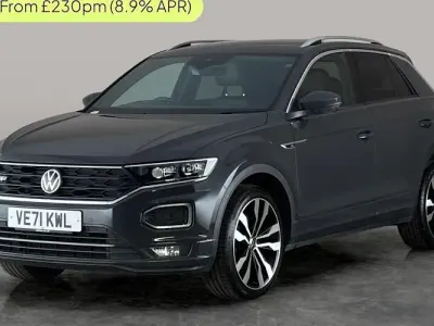 Used VW T-Roc R-line 150 HP (110 kW) 2021 Grey SUV