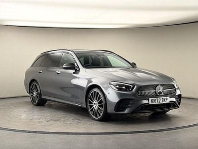 Used Mercedes E300 AMG line 265 HP (194 kW) 2023 Selenite grey Estate