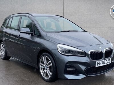 Used BMW 218 Gran Tourer M Sport 136 HP (100 kW) 2021 Grey MPV