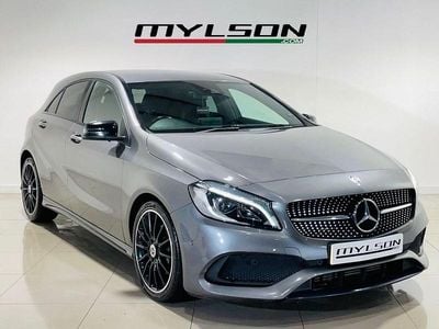 Used Mercedes A200 AMG Line Premium 136 HP (100 kW) 2016 Grey Hatchback