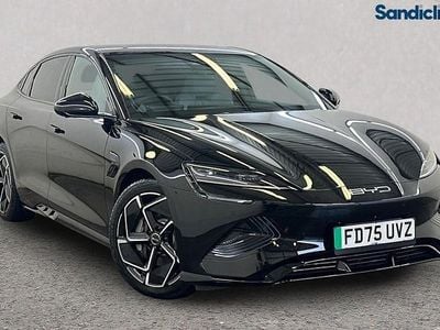 Metallic space black New 2025 BYD Seal Design Sedan | £33,495 (Super price)