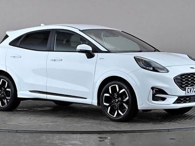 White Used 2022 Ford Puma ST-Line X Hatchback | £12,998 (Fair price)