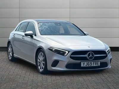 Used Mercedes A180 Premium Plus 113 HP (83 kW) 2020 Silver Hatchback