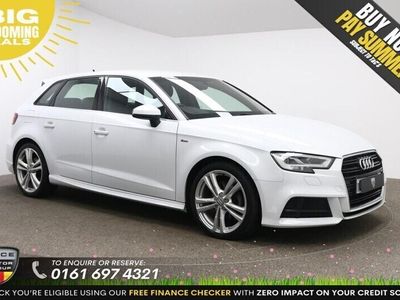 used Audi A3 Sportback 1.5 TFSI S LINE 5d 148 BHP