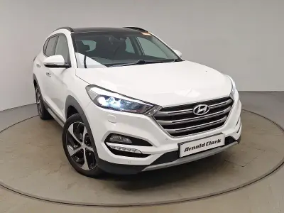 Used Hyundai Tucson Premium SE 141 HP (103 kW) 2017 White SUV
