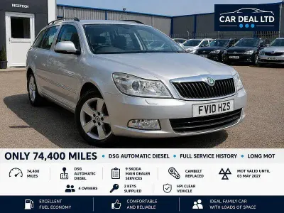 Used Skoda Octavia Elegance 2010 Silver Estate