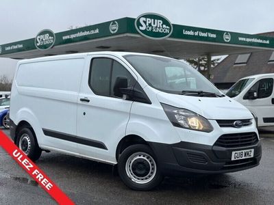 used Ford Transit Custom 2.0 270 LR P/V 104 BHP - ULEZ FREE - FINANCE AVAILABLE -