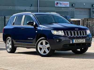 Used Jeep Compass Limited 172 HP (126 kW) 2012 Blue SUV