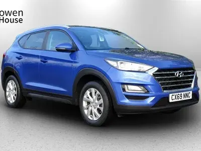 Używany Hyundai Tucson SE 132 KM (97 kW) 2019 Niebieski SUV