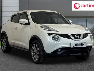 Used Nissan Juke Tekna 117 HP (86 kW) 2018 White SUV