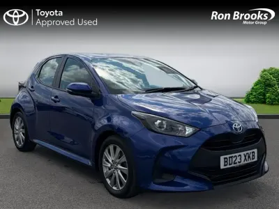 Used Toyota Yaris 2023 Blue Hatchback