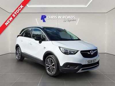 Used Vauxhall Crossland X Elite 130 HP (95 kW) 2018 White SUV