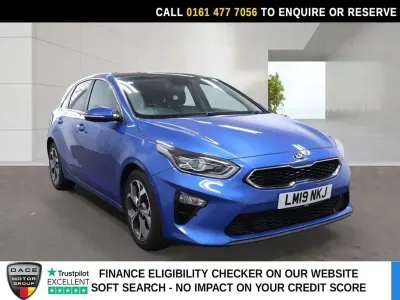 Used Kia Ceed First Edition 138 HP (101 kW) 2019 Blue Hatchback