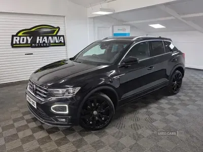 Used VW T-Roc R-line 150 HP (110 kW) 2019 Black SUV