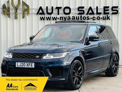 Used Land Rover Range Rover Sport HSE Dynamic 400 HP (294 kW) 2020 Blue SUV