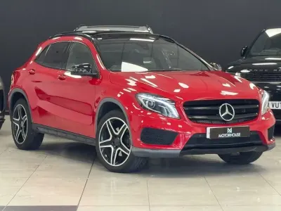 Used Mercedes GLA220 AMG line 177 HP (130 kW) 2016 Red SUV