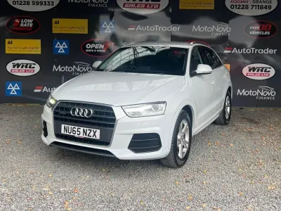 Used Audi Q3 Design 150 HP (110 kW) 2015 White SUV